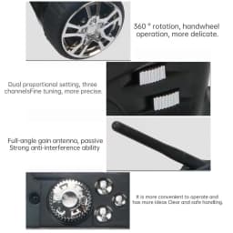 FlySky GT3B FS-GT3B 2.4G 3CH Transmitter RC System Gun Controller with FS GR3E Receiver For RC Car Boat with LED Screen