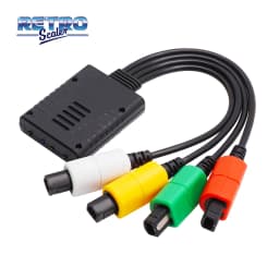 RetroScaler BlueRetro Wireless Controller Adapter For SEGA DreamCast Console to PS3 PS4 PS5 8bitdo Switch Pro WiiU Controller