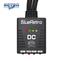 RetroScaler BlueRetro Wireless Controller Adapter For SEGA DreamCast Console to PS3 PS4 PS5 8bitdo Switch Pro WiiU Controller