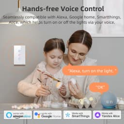 AVATTO Smart Zigbee Touch Groove Light Switch 220V Waterproof Smart Life APP Remote Control Works With Tuya Alexa Google Home