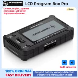 HobbyWing LCD Program Box Pro Programming Card for RC Model Car Boat Airplane PLATINUM XERUN EZRUN Electrical Tuning Accessories