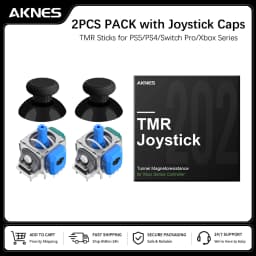 HALLPI × AKNES TMR Joystick for PS5 Xbox Series Controller Repair Anti-Drift Sticks for Switch Pro PS4 Game Accessories