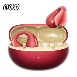 QCY Crossky C30S Open Ear Wireless Earphones Hi-Res with LDAC Ear Clip Earbuds Bluetooth 6.0 Clip On OWS Sports Headphones 40Hrs