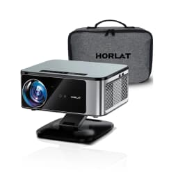 2026 HORLAT 45000 Lumens 4K Ultra HD Projector TOF Focus Android 14 WiFi 6 1080P Full HD Daylight Home Theater Movie Projector