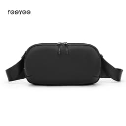 ReeYee 3L/4.5L Sling Chest Bag, Waterproof Cordura Multi-Compartment Crossbody Bag, Versatile Everyday Commute Organizer Pack