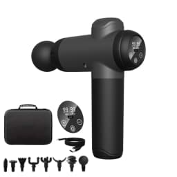 6/99 Speeds Massage Gun Deep Tissue, Back Massager Gun for Athletes Muscle Massage Gun for Body with 4/8 Massage Heads