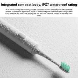 Xiaomi Mijia T300 Sonic Electric Toothbrush IPX7 Waterproof High-Frequency Vibration Magnetic Motor Long Battery Life Oral Care