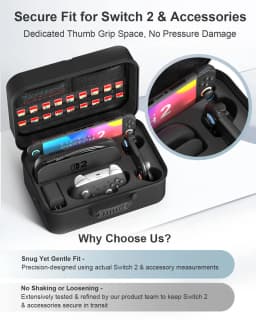 Suitable for Switch 2 Game Console Storage Box, Shoulder Cross Backpack, Handheld Protective Box Accessories