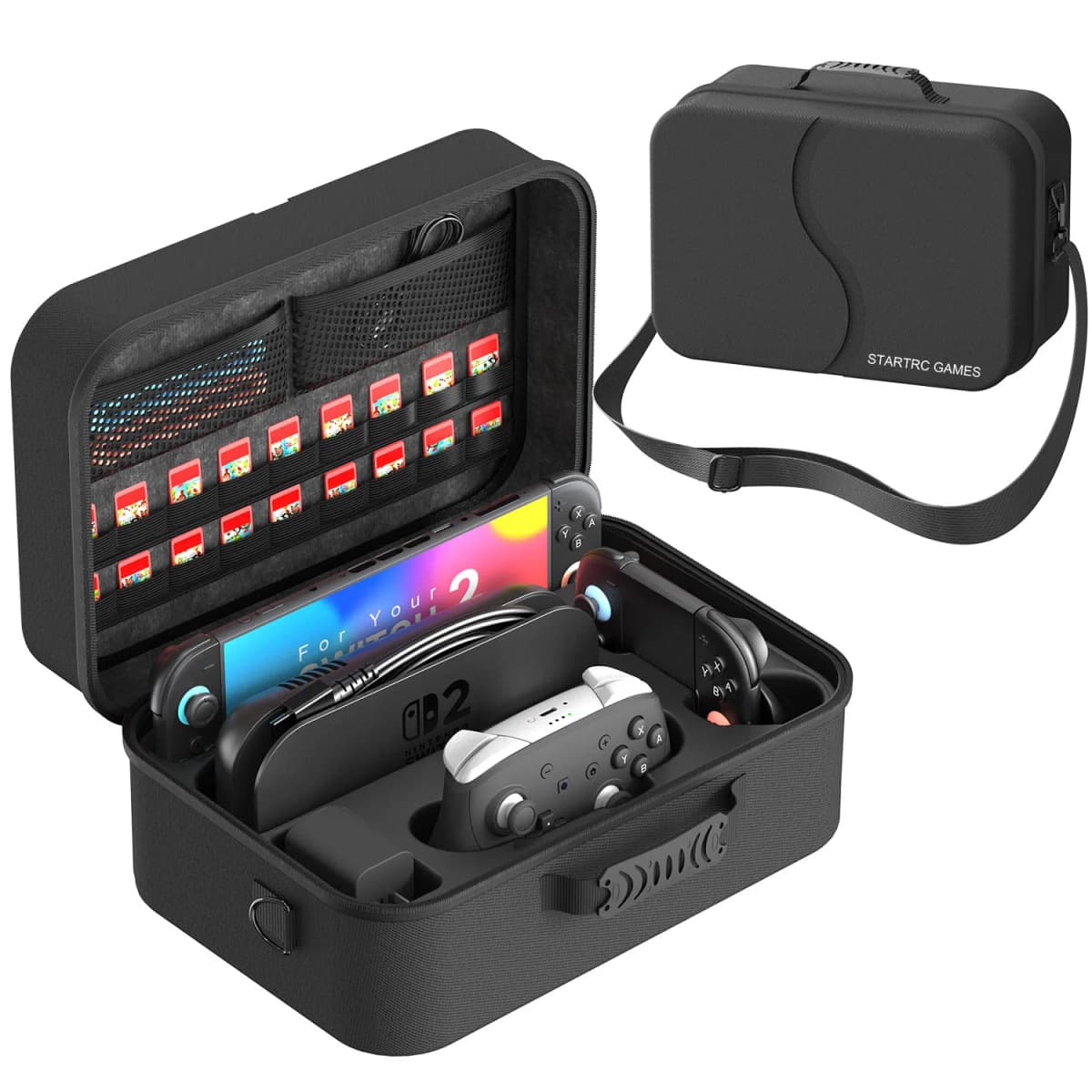 Suitable for Switch 2 Game Console Storage Box, Shoulder Cross Backpack, Handheld Protective Box Accessories