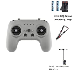 NEW RadioMaster T8L Radio FCC / LBT 2.4G ELRS 10CH Transmitter X5 Hall Gimbal Adjustable Power 10-100mW Wi-Fi Remote Controller
