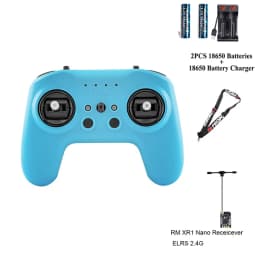 NEW RadioMaster T8L Radio FCC / LBT 2.4G ELRS 10CH Transmitter X5 Hall Gimbal Adjustable Power 10-100mW Wi-Fi Remote Controller