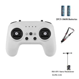 NEW RadioMaster T8L Radio FCC / LBT 2.4G ELRS 10CH Transmitter X5 Hall Gimbal Adjustable Power 10-100mW Wi-Fi Remote Controller