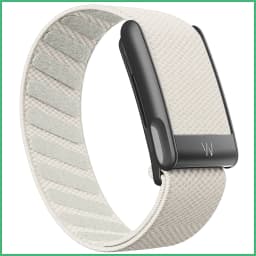Whoop 5.0 Replacement Strap, Nylon Woven Elastic Sport Band with Metal Logo for ECG & Fitness Tracking
