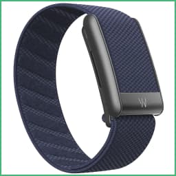 Whoop 5.0 Replacement Strap, Nylon Woven Elastic Sport Band with Metal Logo for ECG & Fitness Tracking