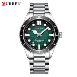 CURREN 8450 Military Sport Watch Men's Night Light Waterproof Steel Strip Quartz Men's Business Leisure Watch Relogios Masculino