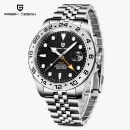 2026 PAGANI Design New Men's Automatic Mechanical Watches GMT Watch 42mm Sapphire Stainless Steel Waterproof Watch Reloj Hombre