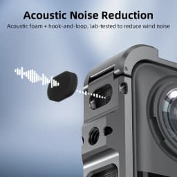 Aluminum Protective Case For Insta360 X6 X5 Camera Frame Rabbit Cage Silicone Lens Cover Cold Shoe For Insta 360 X6 X5 Accessory