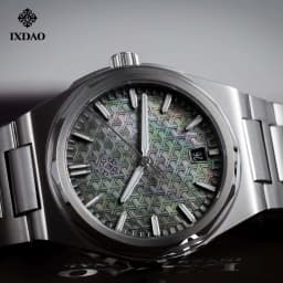 IX&DAO 2026 New 37mm Warrior Men's Automatic Mechanical Watch PT5000 Movement Sapphire Stainless Steel Waterproof 10Bar BGW9