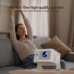 Magcubic Auto Focus Android14 900ANSI 4K Projector 8K Native 1080P HY350Max With Wifi6 BT5.4 16G Allwinner H726 Portable Outdoor