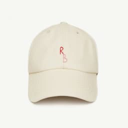 Casual Monogram Cotton Baseball Cap for Men and Women Hand-Dyed Soft Fabric Dad Hat with Hand-Embroidered Letters
