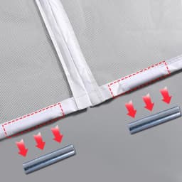 Magnetic Mosquito Net Mesh Size Customized Invisible Self Adhesive For Kitchen Living Room Interior, Door Curtain, Mosquitera