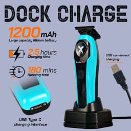 BRDCLIP Hair Clippers Rechargeable Clippers Barber Adjustable Hair Cut Machine Cordless LED Display Clippers Set BRD-619 BRD-339