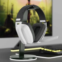 BINNUNE BW06 2.4GHz Wireless Gaming Headset with Mic for PS5 PS4 PC Mac Playstation Bluetooth Gaming Headphone with Microphone