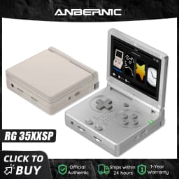 Anbernic RG35XXSP 3.5'' IPS Screen Flip Handheld Console Linux System HDMI-compatible TV Output