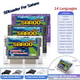 SAROO SS HDloader For Saturn SDLoader Optical Drive Emulator For Saturn Console Built-in Virtual Memory Card