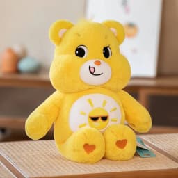 30CM Carebears Kawaii Rainbow Bear Plush Toy Lovely Anime Colorful Bear Stuffed Doll Room Decor Lovely Bear Birthday Gift