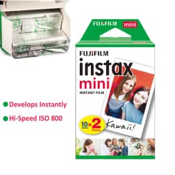 Fujifilm Instax Mini Film White 10 20 40 60 80 100 Sheets For FUJI Instant Photo Camera Mini 12/11 9 8 7 70 90 Film Camera