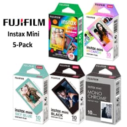 Fujifilm Instax Mini Film White 10 20 40 60 80 100 Sheets For FUJI Instant Photo Camera Mini 12/11 9 8 7 70 90 Film Camera