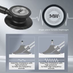 Medical Double Sided Stethoscope Professional Cardiology Stethoscope Nurse Doctor Stethoscope Medical Equipment Health Care