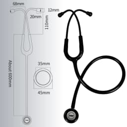 Medical Double Sided Stethoscope Professional Cardiology Stethoscope Nurse Doctor Stethoscope Medical Equipment Health Care