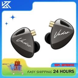 KZ Vader 3 Dynamic Driver IEM In-Ear Monitor Triple 8mm DD Crossover 4-Level Tuning Switch 0.75mm 2-Pin Cable 3.5mm HiFi