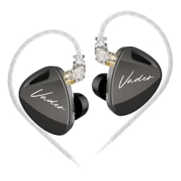 KZ Vader 3 Dynamic Driver IEM In-Ear Monitor Triple 8mm DD Crossover 4-Level Tuning Switch 0.75mm 2-Pin Cable 3.5mm HiFi