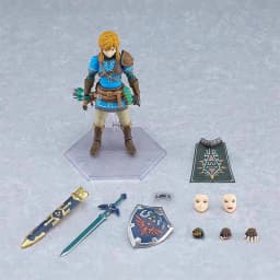 2025 new In Stock Figma626 Link The Legend Of Zelda: Tears Of The Kingdom Wild Breath Mobile Handheld Model Anime Toy
