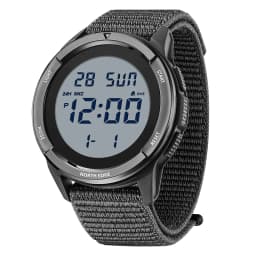 NORTH EDGE 2026 TERRAX Men's Digital Watches Outdoor Sports Swimming Waterproof 50M Stopwatch Countdown Electronic Watch For Men