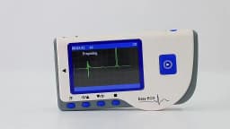 Portable Bluetooth ECG Monitor PC-80B ECG Monitor, Visible Electrocardiogram, USB Rechargeable Heart Rate Detector