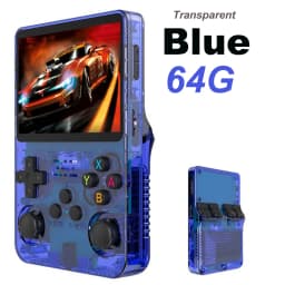 BOYHOM 256G/128G/64G R36S ARKOS 2.0 Retro Handheld Game Console 3.5'' IPS screen,Portable Pocket Game Player for  children gift