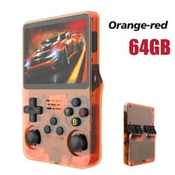 BOYHOM 256G/128G/64G R36S ARKOS 2.0 Retro Handheld Game Console 3.5'' IPS screen,Portable Pocket Game Player for  children gift
