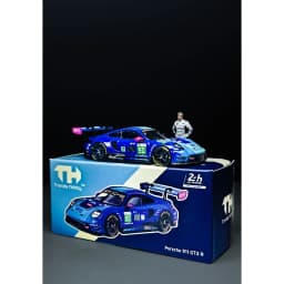In Stock Trends Hobby TH 1:64 Porsche 911 GT3 R -2025 LeMans 24H LMGT3 #90 Alloy Die Cast Car Model Collection Gift