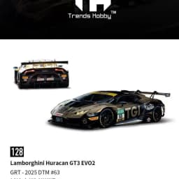In Stock Trends Hobby TH 1:64 Porsche 911 GT3 R -2025 LeMans 24H LMGT3 #90 Alloy Die Cast Car Model Collection Gift