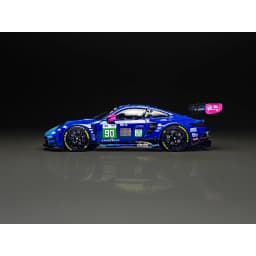 In Stock Trends Hobby TH 1:64 Porsche 911 GT3 R -2025 LeMans 24H LMGT3 #90 Alloy Die Cast Car Model Collection Gift