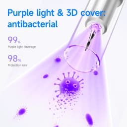 6600W Ultrasonic Electric Dental Scaler for Teeth Plaque Remover UV Disinfection Dental Tartar Calculus Tooth Cleaner