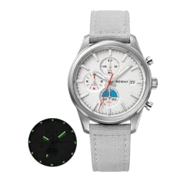 BERNY Chronograph Quartz Men Watch Luminous Miyota OS10 Top Luxury AR Coated Sapphire 5ATM Waterproof 2026 Sports Men’s Watches