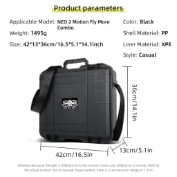 Explosion-proof Suitcase for NEO 2 Hard-shell Carry Case Waterproof Case Storage Box For DJI Neo 2 Drone Accessories