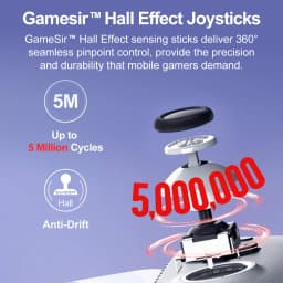 GameSir G8 Galileo Gamepad for Android iPhone 17/16 Phone Mobile Controller Hall Effect Sticks Analog Triggers Big Hands Design