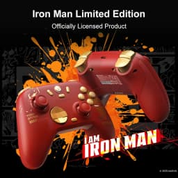 GameSir Nova 2 Lite Iron Man Edition PC Gamepad Wireless Controller for Windows iOS Android Mobile Steam Switch 2&1 Controle