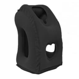 Upgraded Inflatable Air Cushion Travel Pillow Headrest Chin Support Cushions for Airplane Plane Car Office Rest Neck Nap Pillows